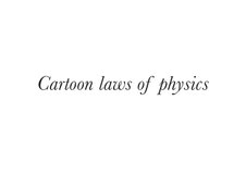 Loic Moons Cartoon of physics, 2023