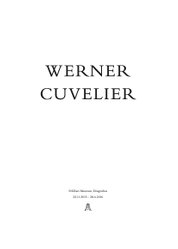 Werner Cuvelier Editions MER